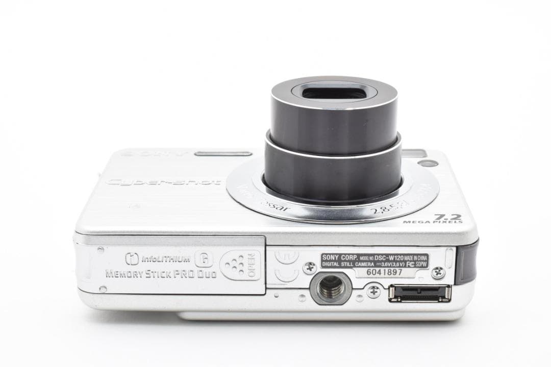 ★美品★SONY CyberShot DSC-W120　A037