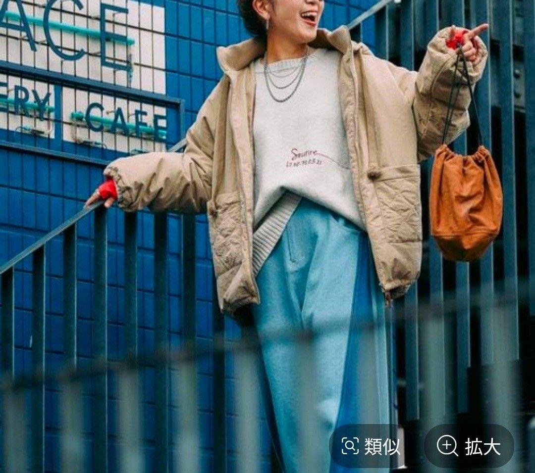 ニコアンド ミリアウター Misayoプロデュース be with M ベージュ