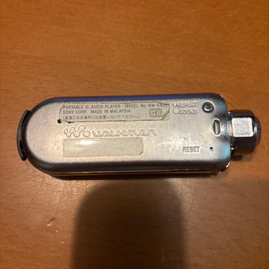 SONY WALKMAN NW-E405 動作