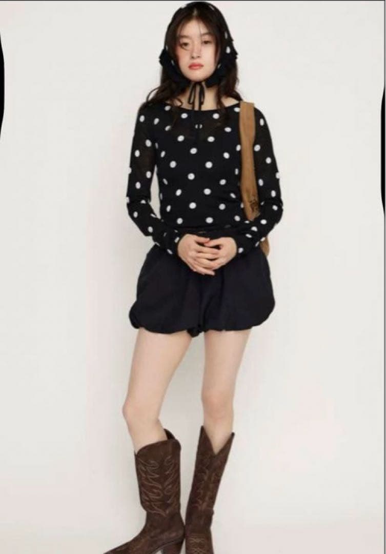 SLY MICHIXSLY DOTS KNIT トップス