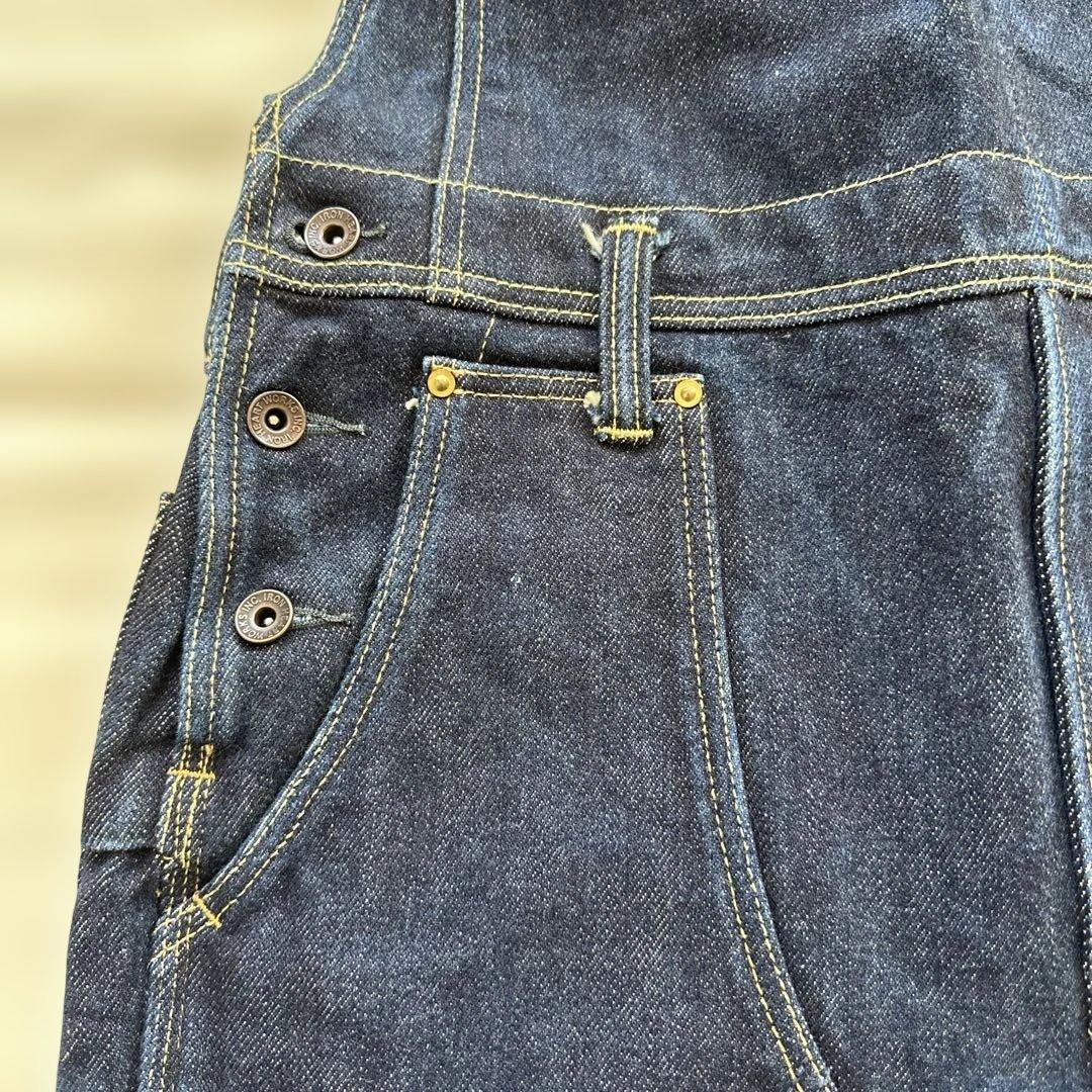 アイアンハートメンズデニム　オーバーオール