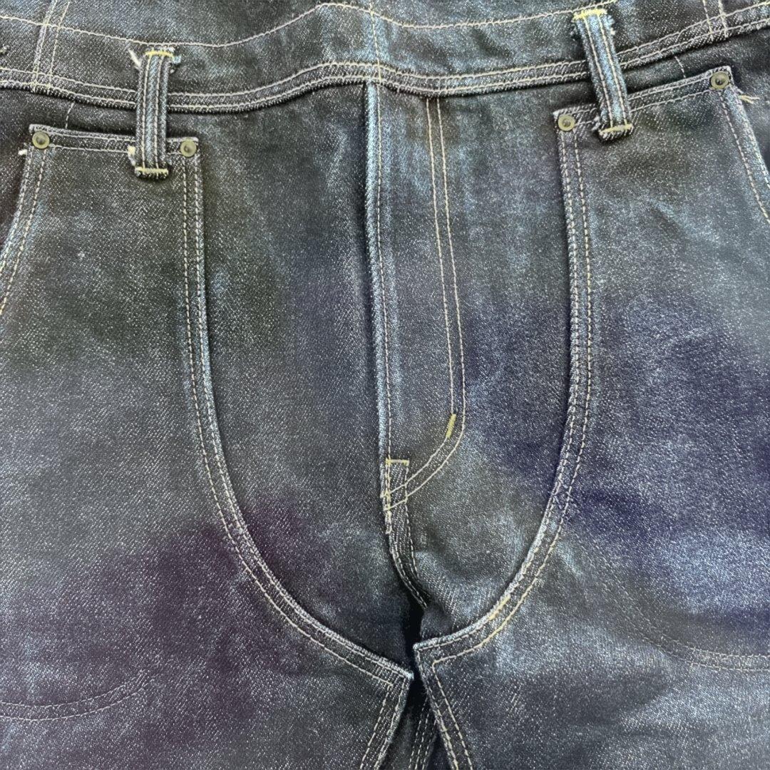 アイアンハートメンズデニム　オーバーオール