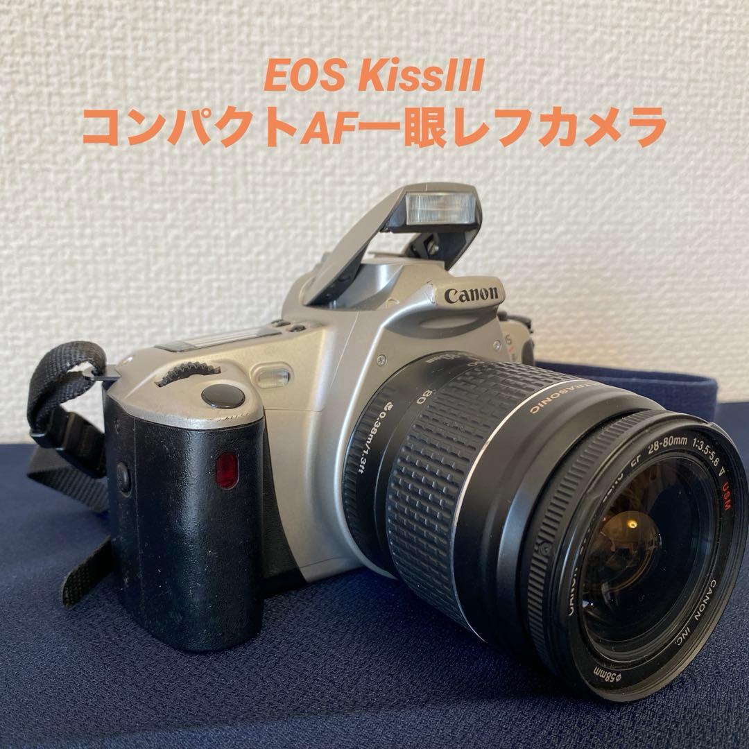 Canon EOS Kiss III一眼レフカメラ レンズ2本セット