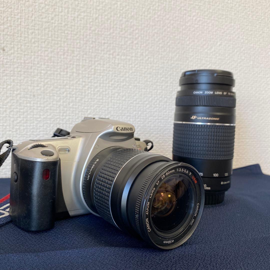 Canon EOS Kiss III一眼レフカメラ レンズ2本セット
