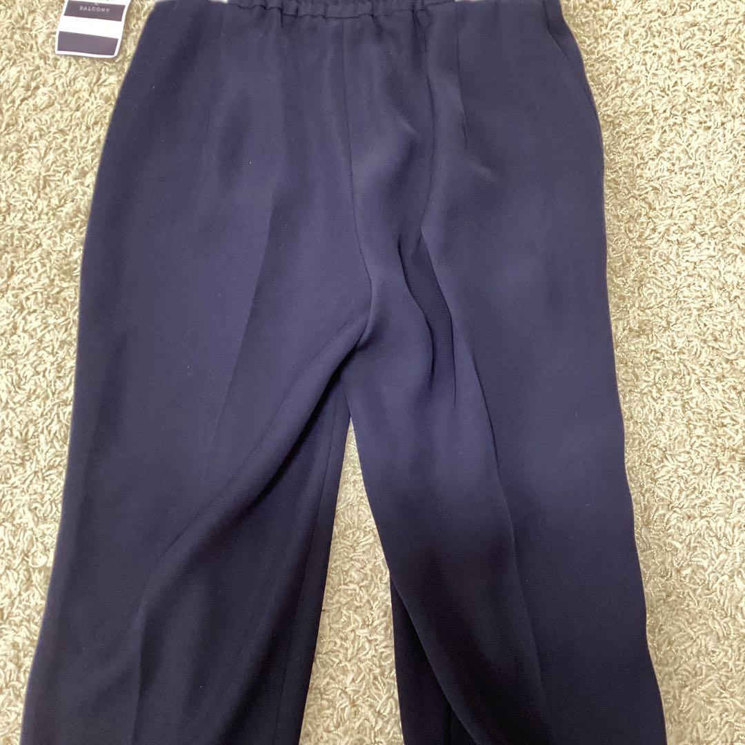 【新品・タグ付】♡BORDERS at BALCONY テーパードパンツ♡34