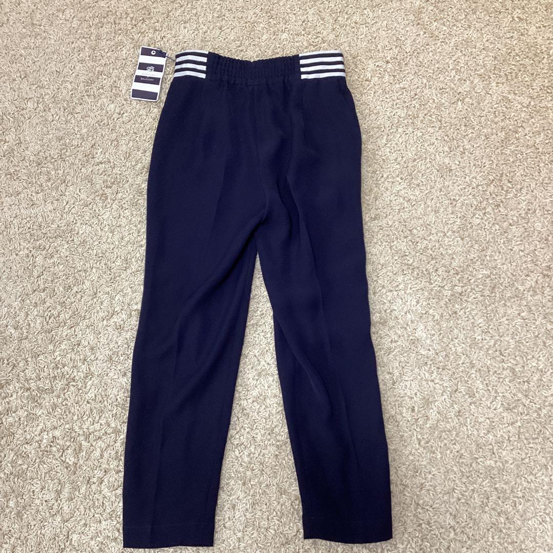 【新品・タグ付】♡BORDERS at BALCONY テーパードパンツ♡34