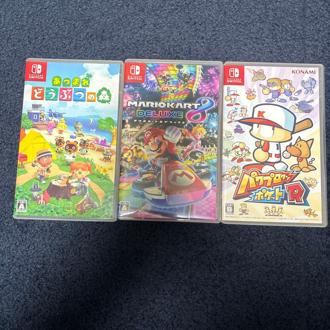 Nintendo Switch用ソフト3本セット