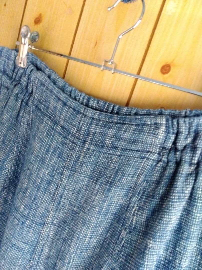 うさとの服　パンツ　usaato　藍染　草木染　ズボン　フルレングス　うさと