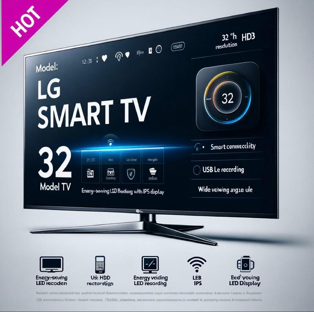 今だけ優待価格】LG 32LF5800｜32V型フルHDスマートTV Wi-Fi