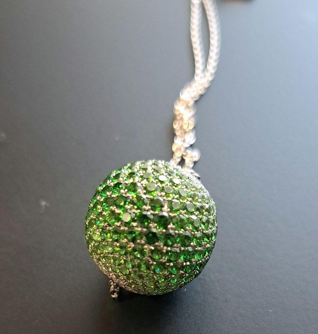 【美品】ネックレス(エメラルド)