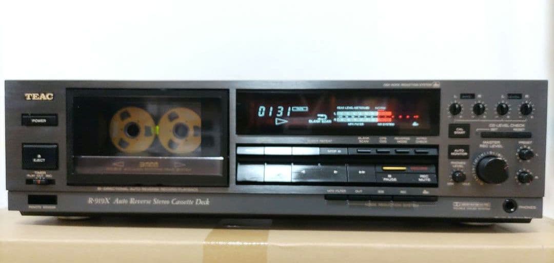 TEAC R-919Xオードリーバース3ヘッド　1週間で終了 動作確認品！