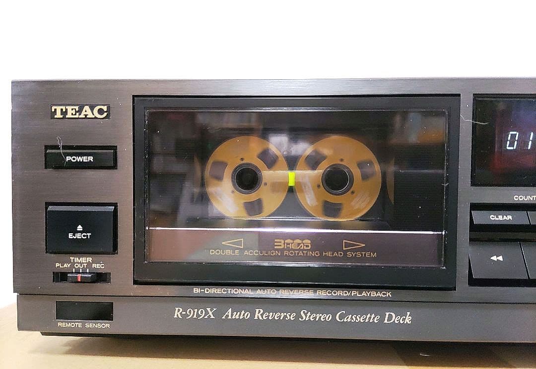 TEAC R-919Xオードリーバース3ヘッド　1週間で終了 動作確認品！
