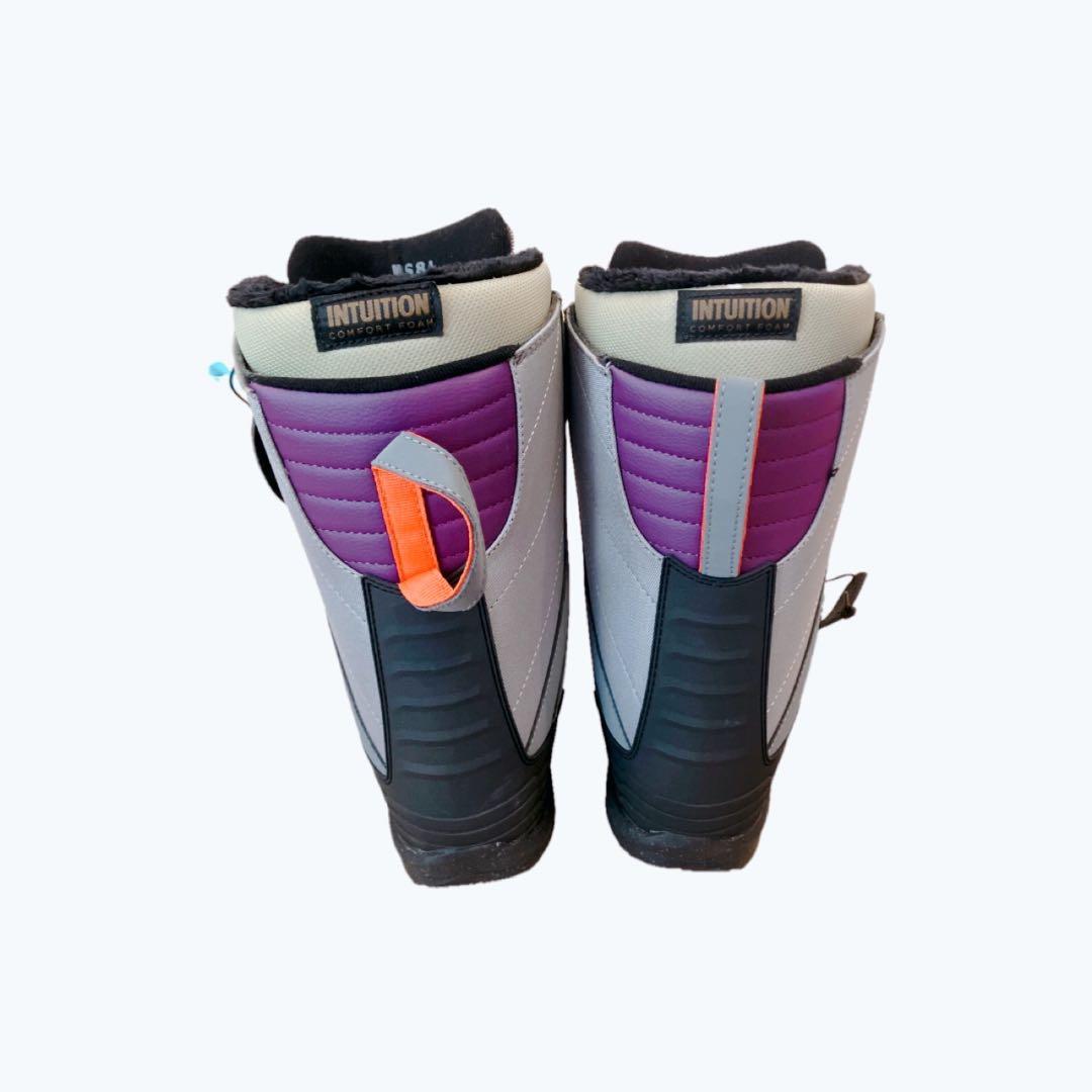 極美品　K2 HAVEN スノーボードブーツ 女性用 グレー/パープル　25cm