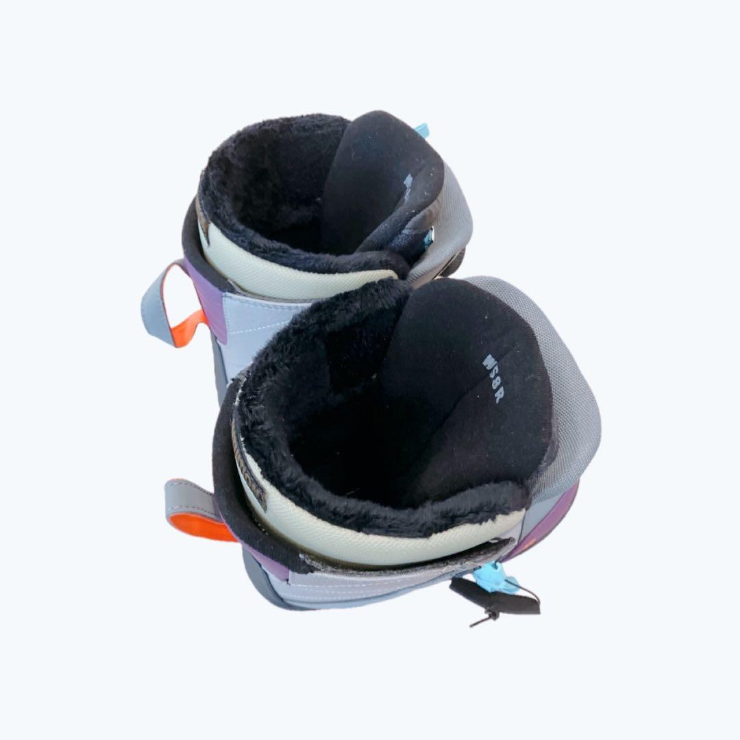 極美品　K2 HAVEN スノーボードブーツ 女性用 グレー/パープル　25cm