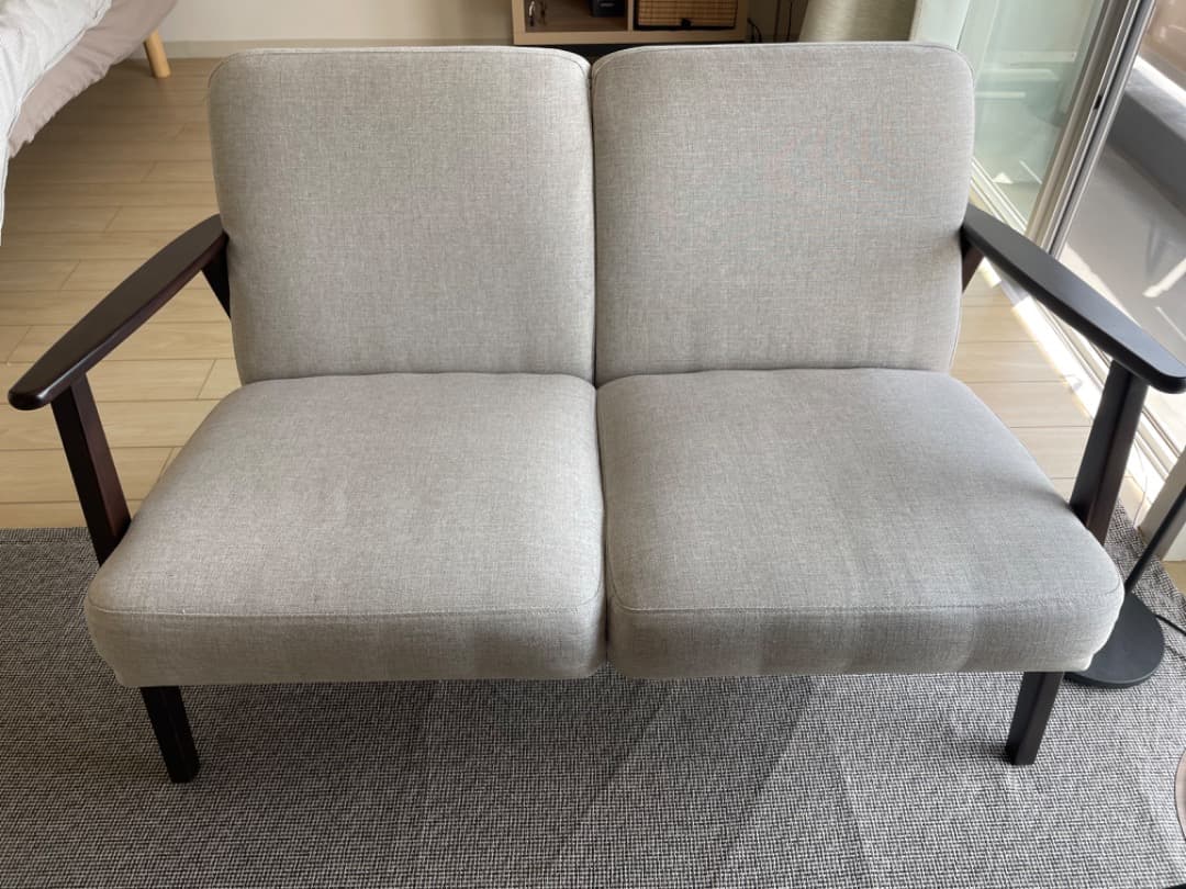 IKEA イケア　EKENÄSET エーケネーセット　2人がけソファ