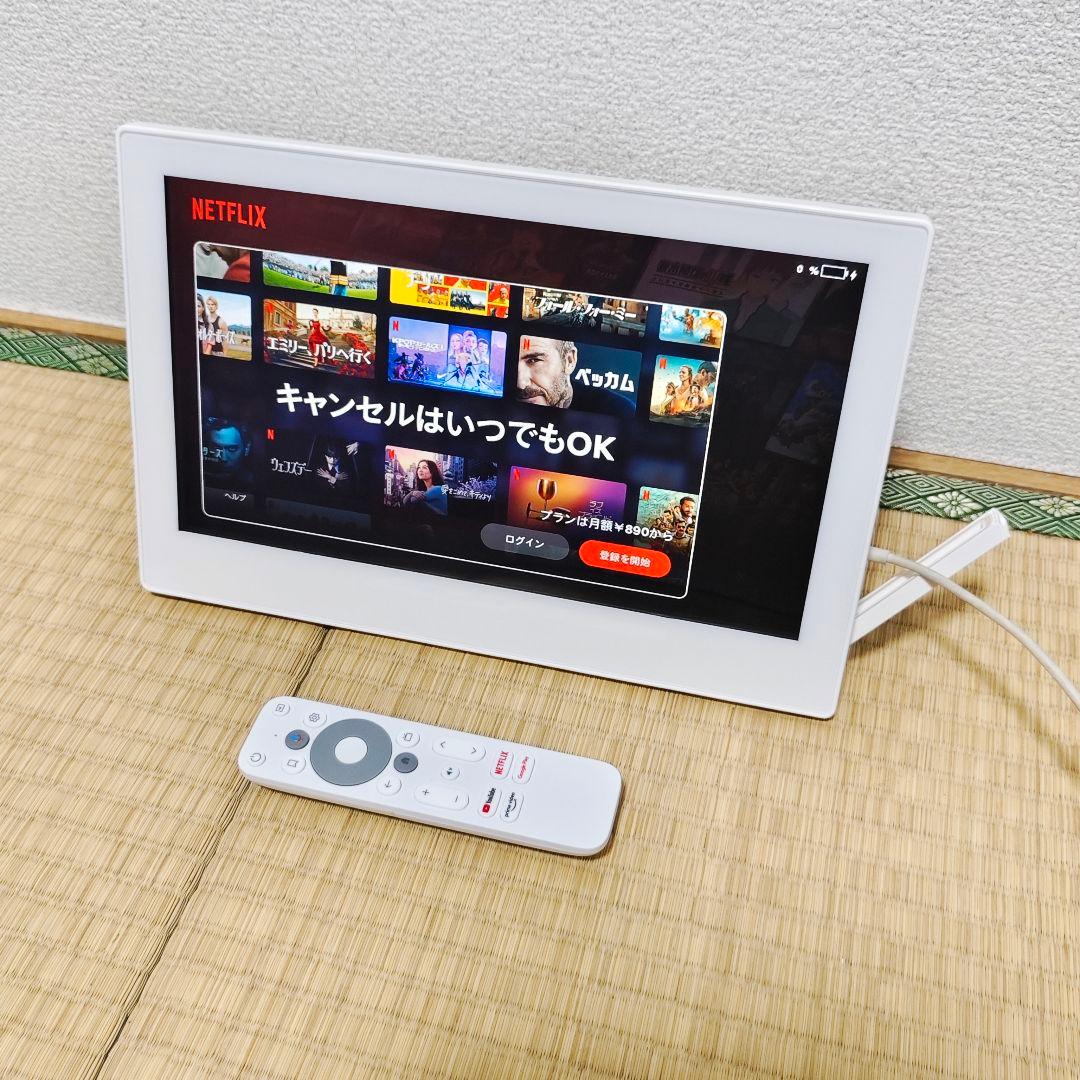 Android搭載 ポータブルテレビ　WiFiネット動画 美品✨年始セール