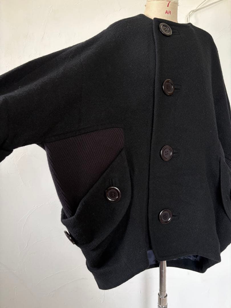 メルシーボークー 変形コート アウター 冬服