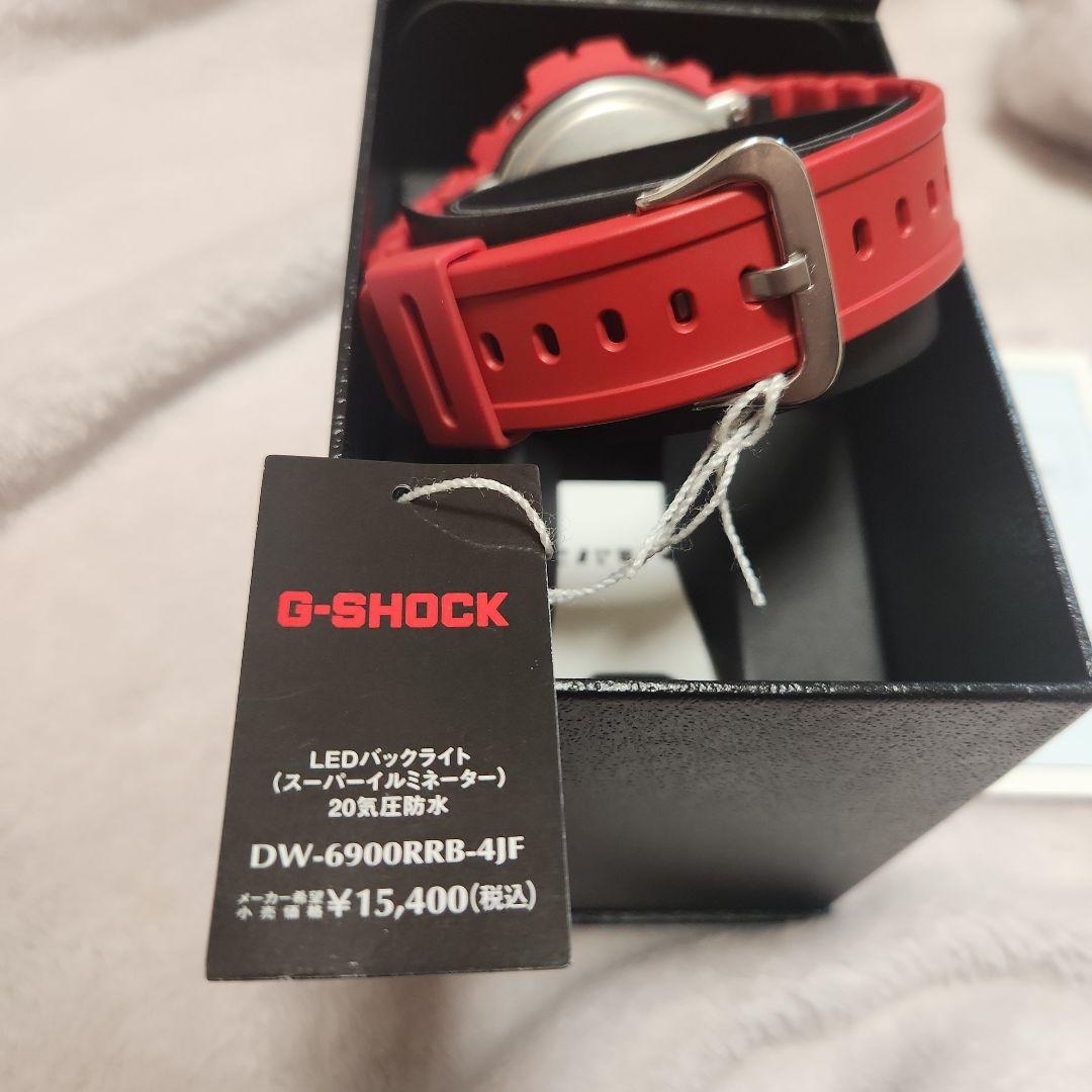 新品DW-6900RRB-4JF G-SHOCK アイコニック カシオ腕時計