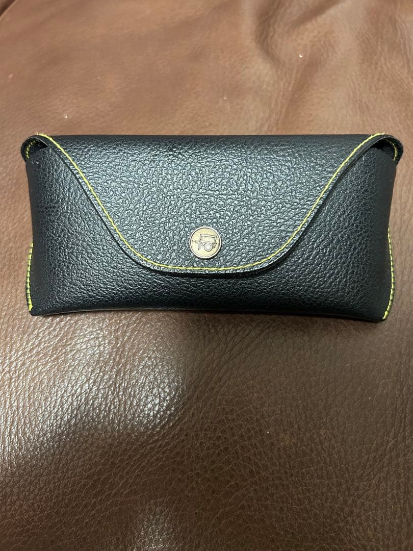 【美品】モスコット レムトッシュ 46 マットブラック ライトブルーレンズ