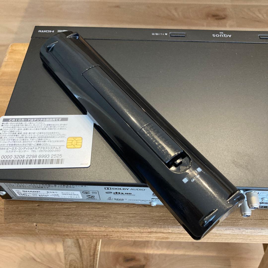 SHARP BD-NT1000 ブラック　付属品あり
