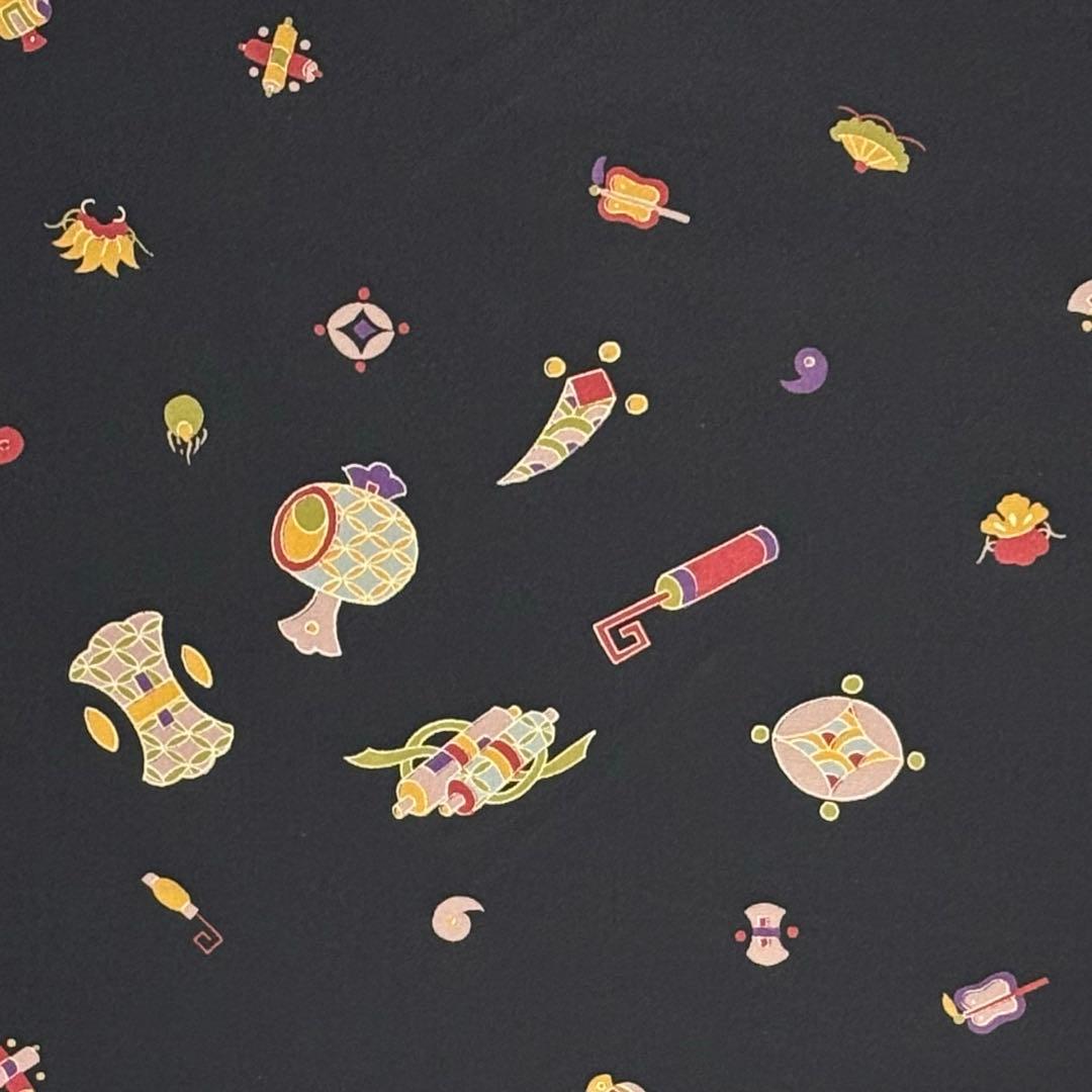 （617）“宝づくし”長襦袢 （正絹）