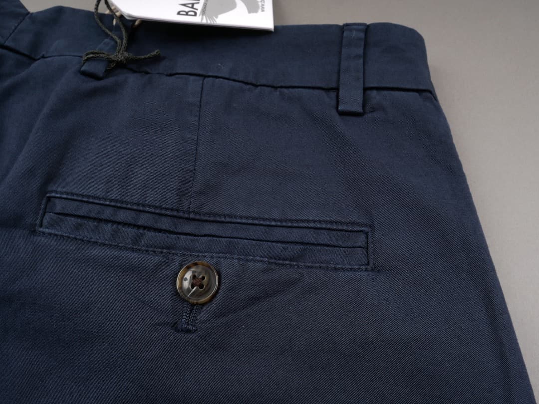 BARMAS◆Made in Italy◆31◆スリム ガーメントダイ パンツ