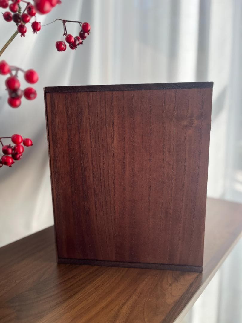 アンティーク調　木製キャビネット　カウンター　収納ボックス　古道具 ガラスケース