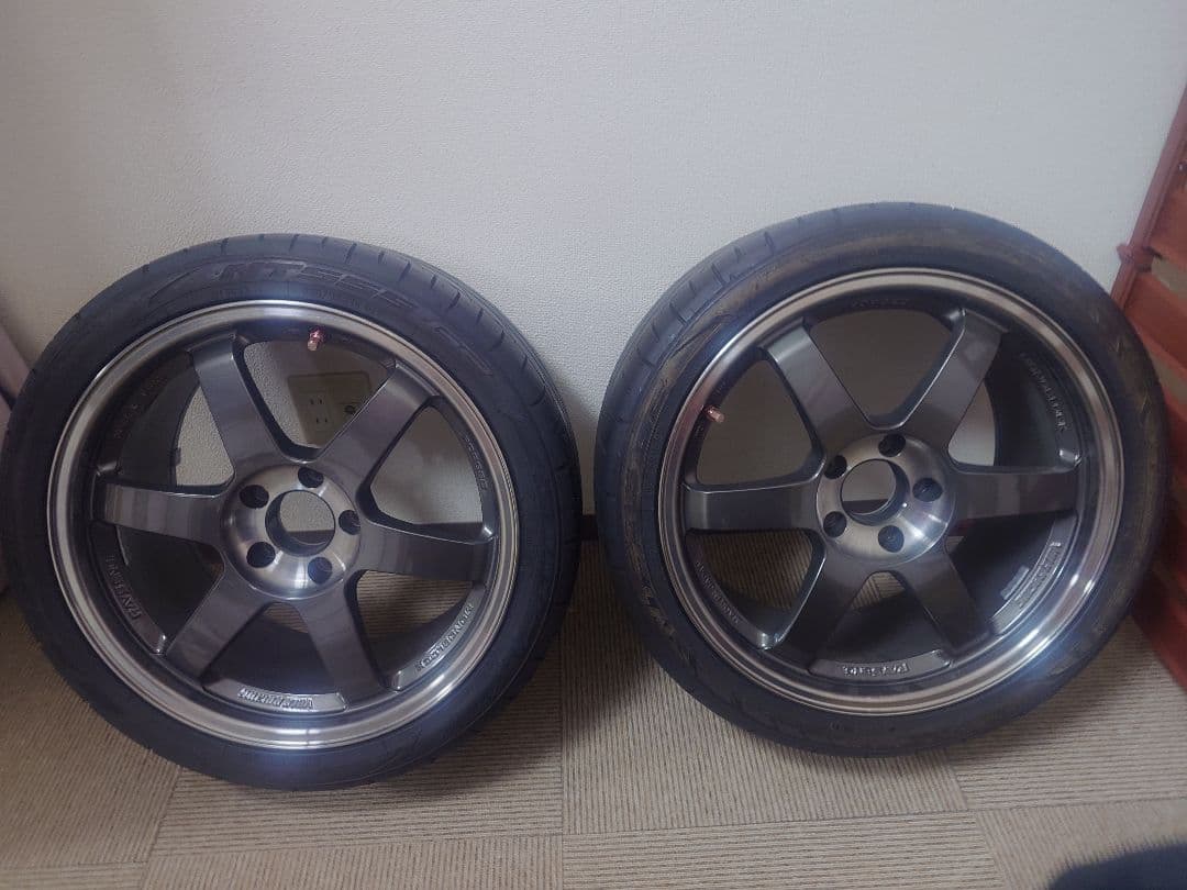 RAYS TE37 SL 18 9.5J 35 タイヤ 265 35 18