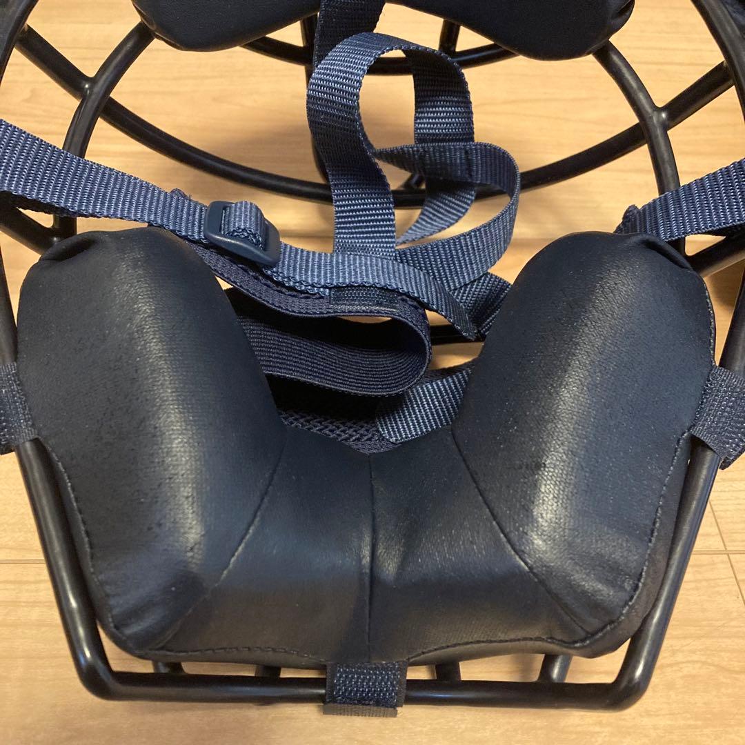 ZETT BL017N 硬式 キャッチャー防具 4点 ネイビー 新品レガース