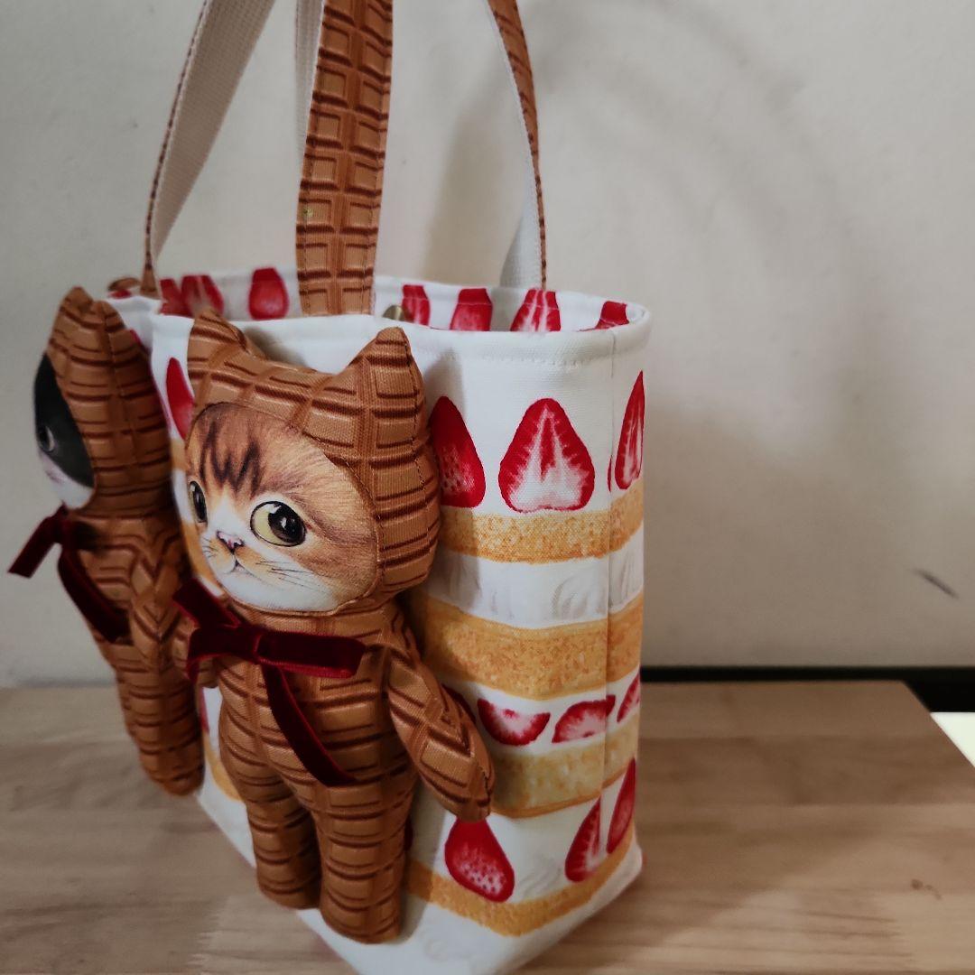 さ*ー様 コヤンイサムチョン　にゃんにゃんトート　ハンドメイド