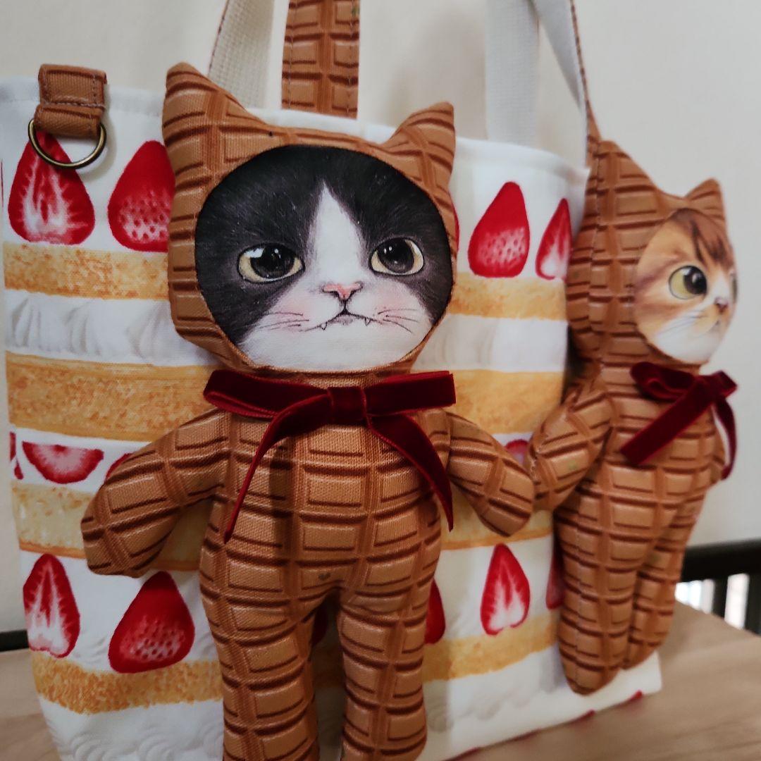 さ*ー様 コヤンイサムチョン　にゃんにゃんトート　ハンドメイド