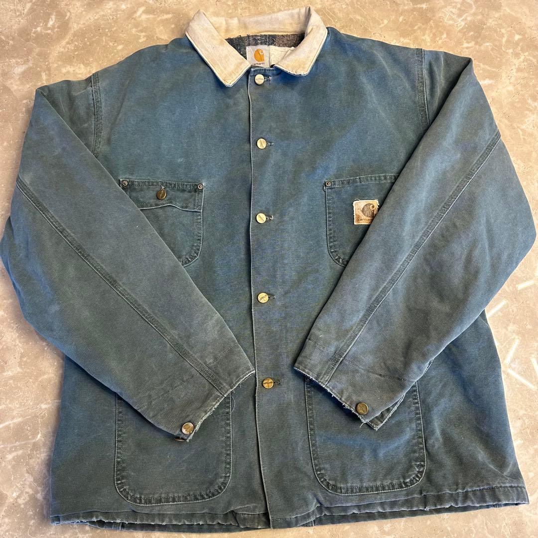 Carhartt ミシガン　チョアコート　カバーオール　オリーブ　カーキ