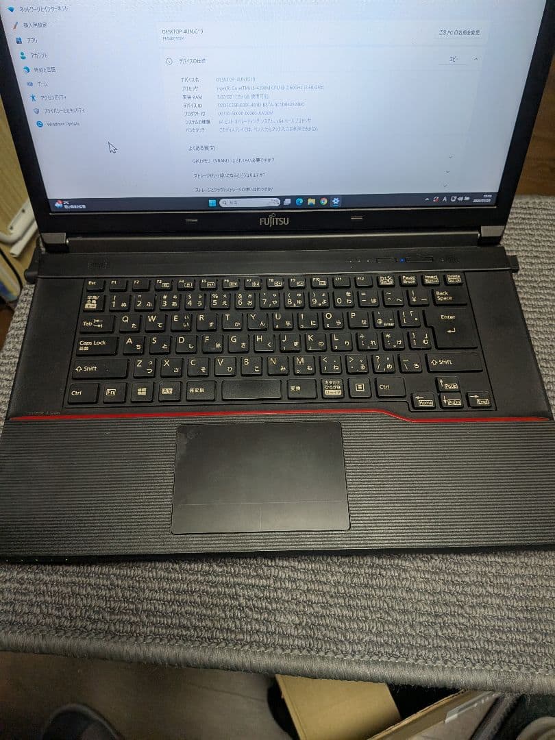 Windowsノート本体 LIFEBOOK A574/H [i5-4300M 8GB SSD128GB]