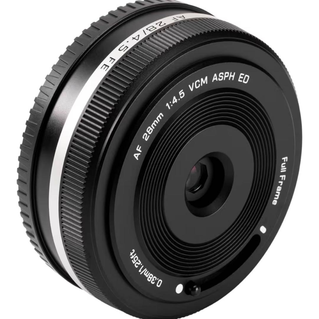 新品未開封 VILTLOX 28mmF4.5 パンケーキ SONY Eマウント