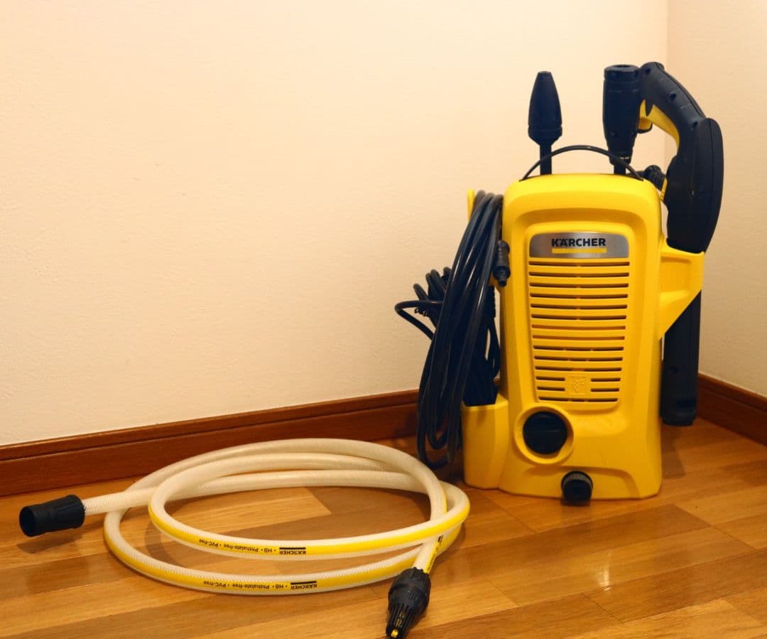 KARCHER k2k ベーシック高圧洗浄機本体 汲み上げホース付き