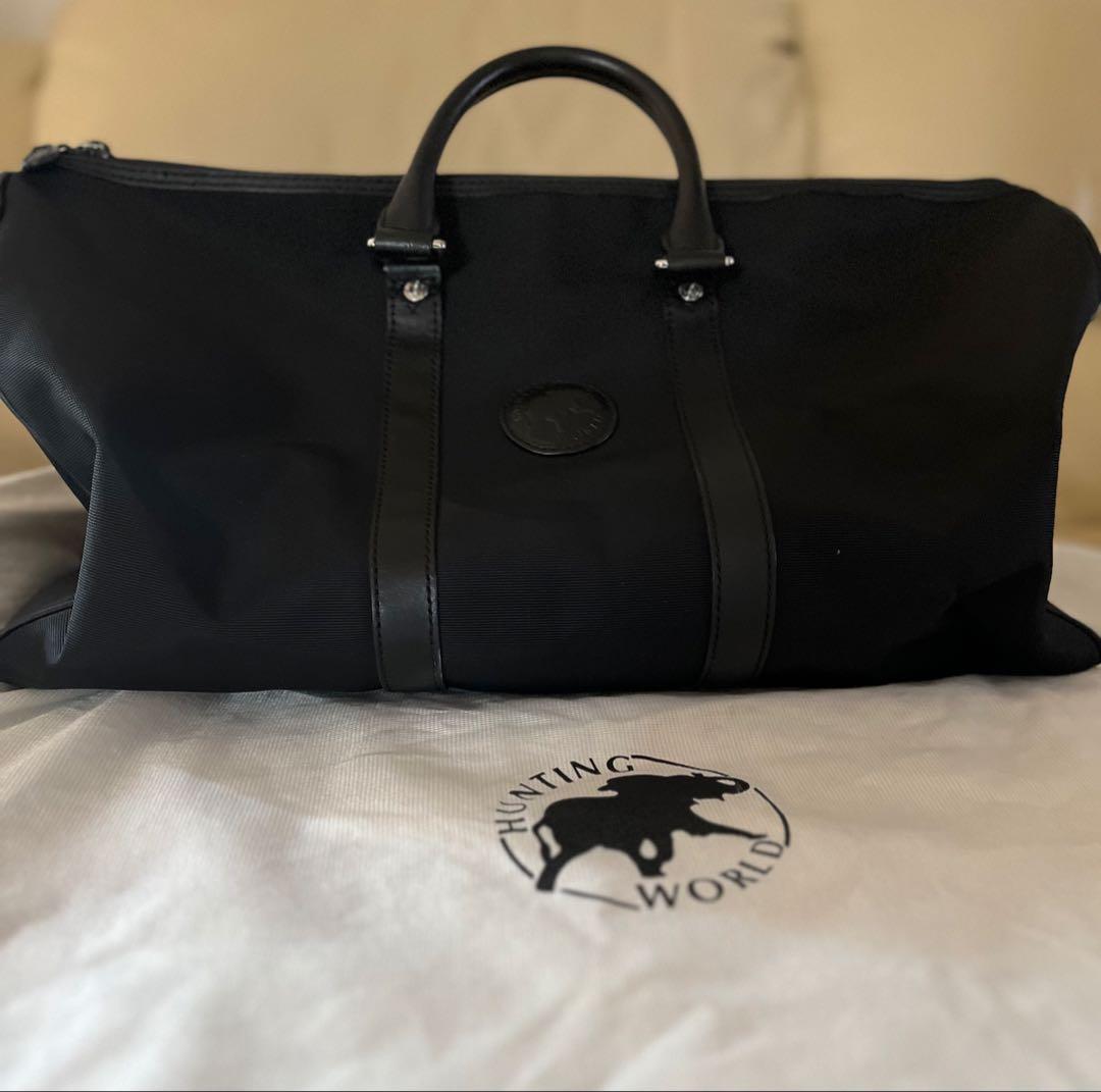 ハンティングワールド×メルセデス 2wayボストンバッグ
