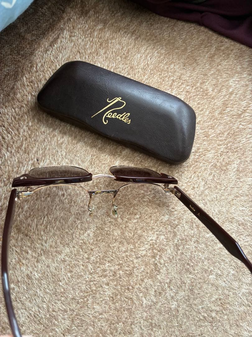 ト*ー様 NEEDLES PAPILLON GLASSES - SAMUEL ブ