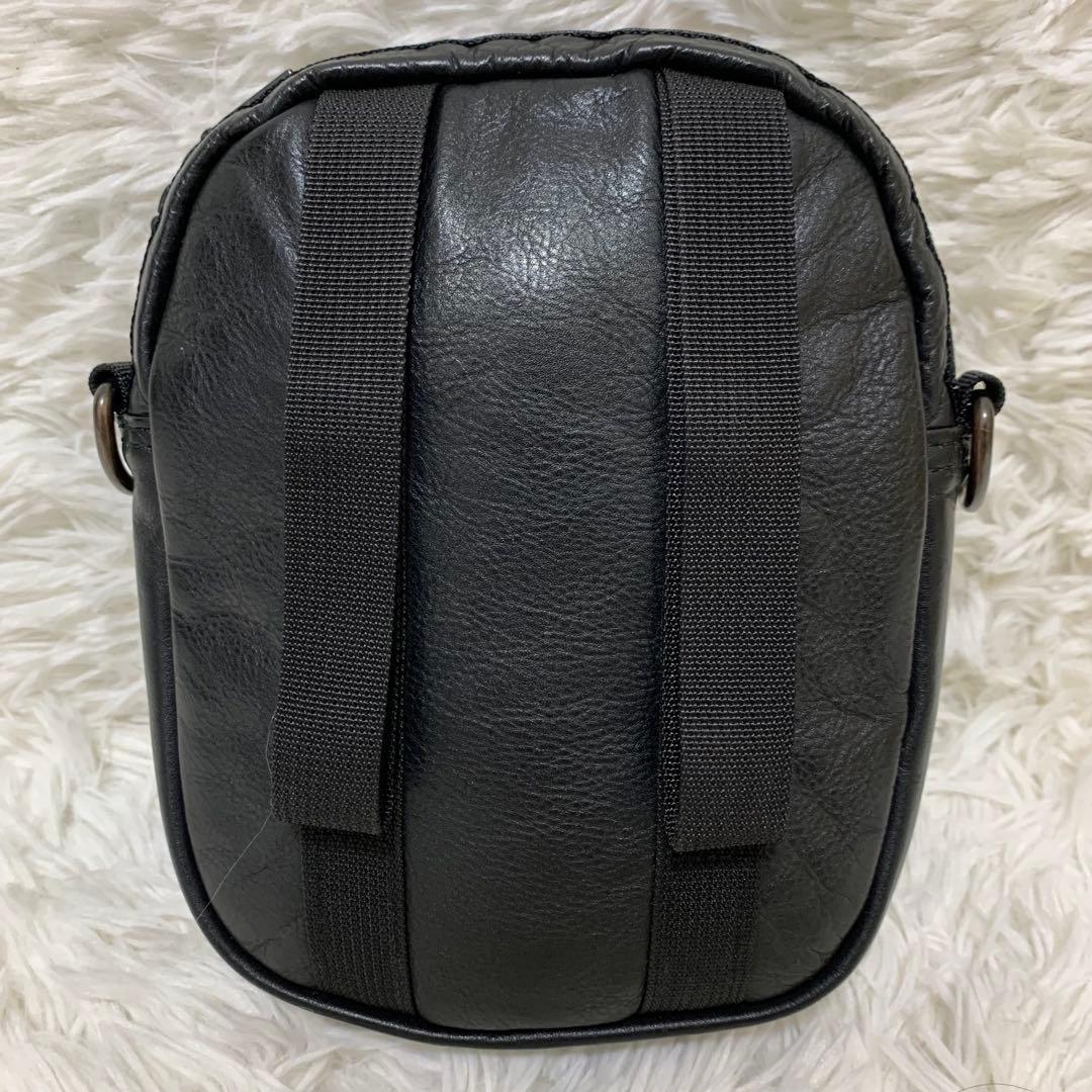 希少✨ポーター アルーフ ショルダーバッグ レザー ブラック クロスボディ