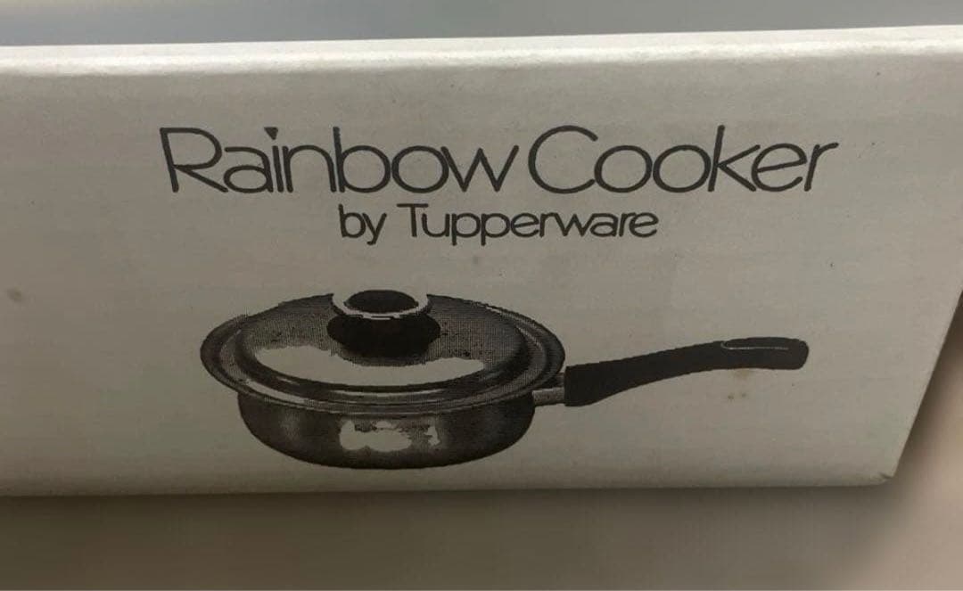 最終価格 タッパーウェア レインボークッカー 新品 19cm 片手鍋