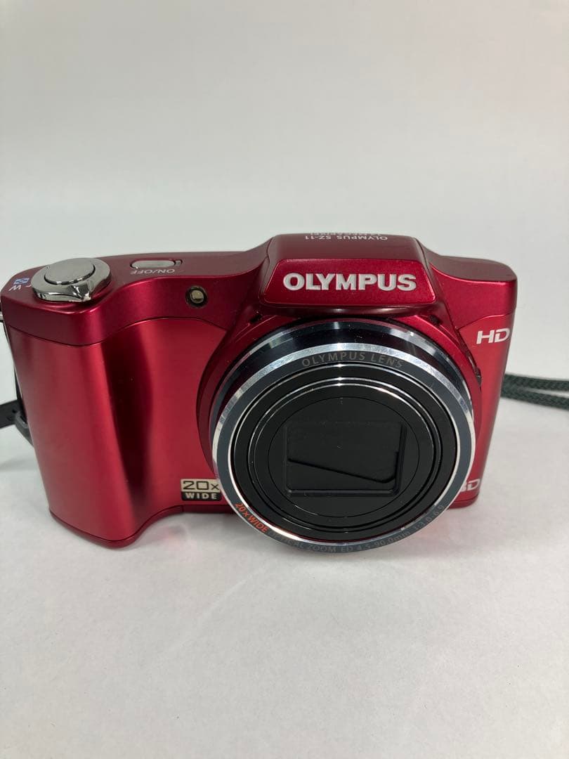 OLYMPUS SZ-11 デジタルカメラ レッド 光学20倍ズーム 充電器付き