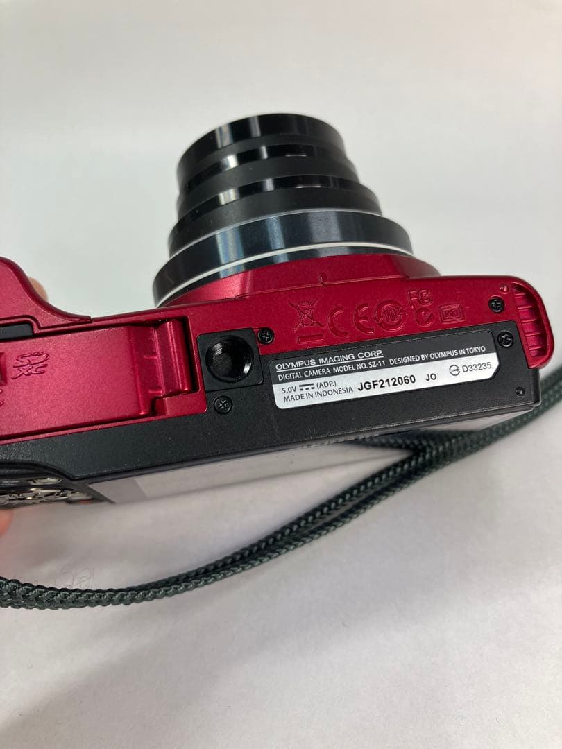OLYMPUS SZ-11 デジタルカメラ レッド 光学20倍ズーム 充電器付き