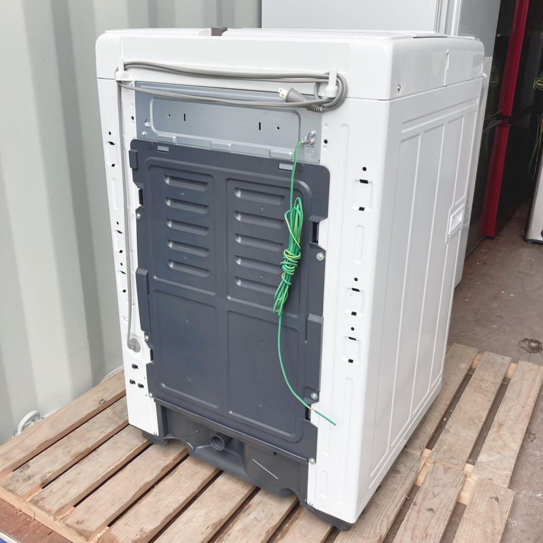 取付無料！高性能パナソニックおしゃれホワイトインテリア洗濯機