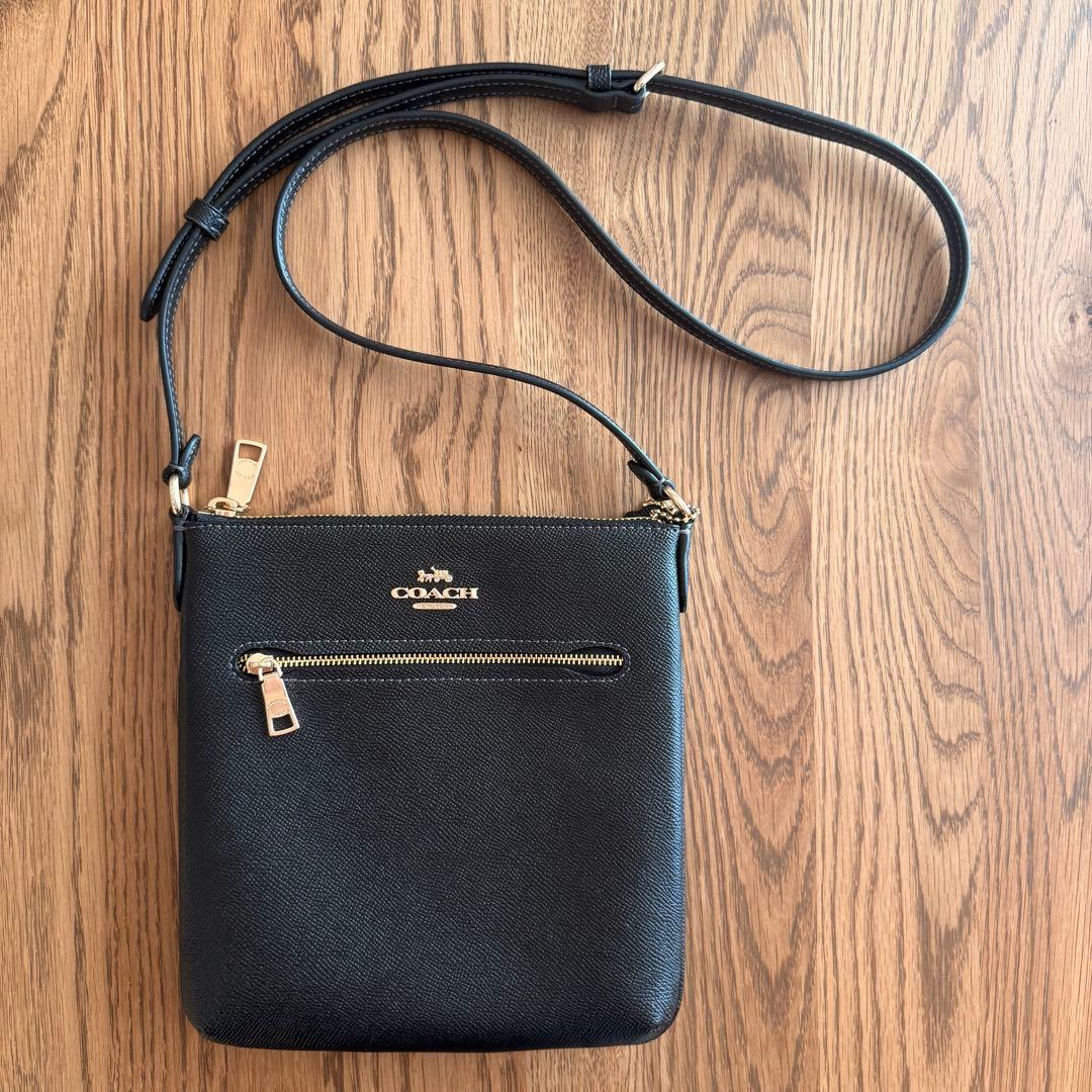 美品✨ COACH コーチ ショルダーバッグ 鞄 ブラック