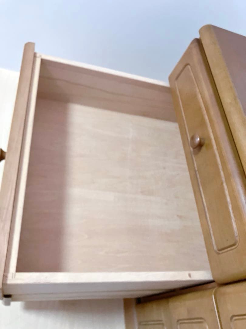 karimoku カリモク　チェスト　木製　天然木　サイドチェスト　箪笥　6引出