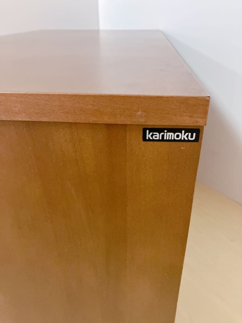 karimoku カリモク　チェスト　木製　天然木　サイドチェスト　箪笥　6引出