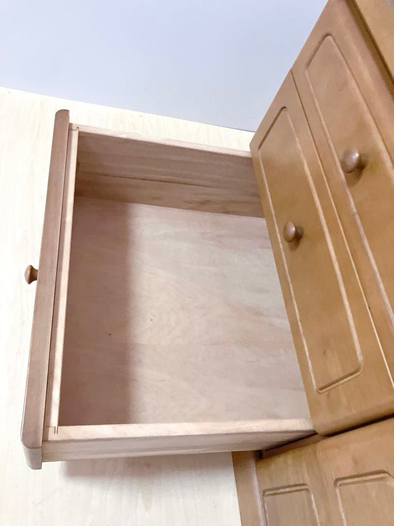 karimoku カリモク　チェスト　木製　天然木　サイドチェスト　箪笥　6引出