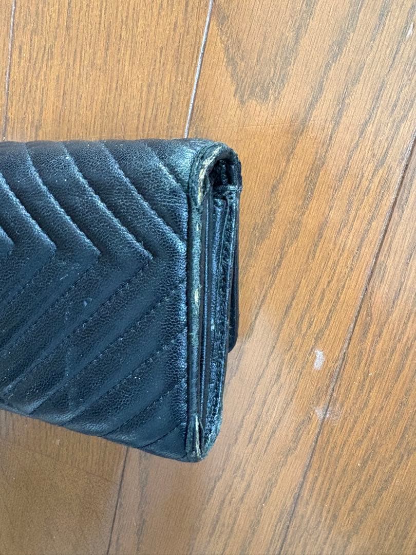 PRADA キルティング ブラック 長財布 正規品