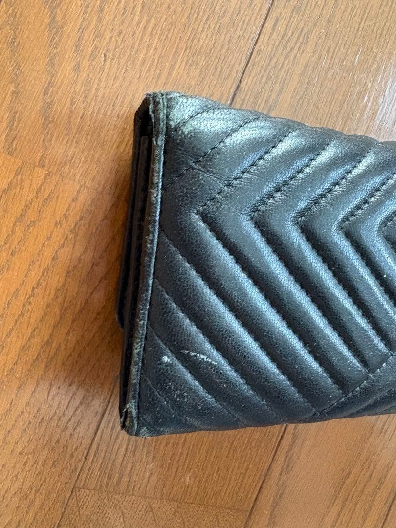 PRADA キルティング ブラック 長財布 正規品