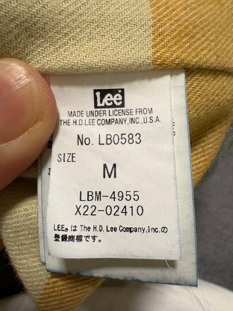 か*す様 【希少】Lee × Paul Smith 別注 ストームライダー ジャ