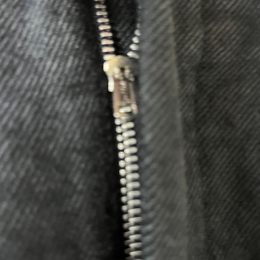 古着 80's コムデギャルソン オム コットン ウール スラックス 黒